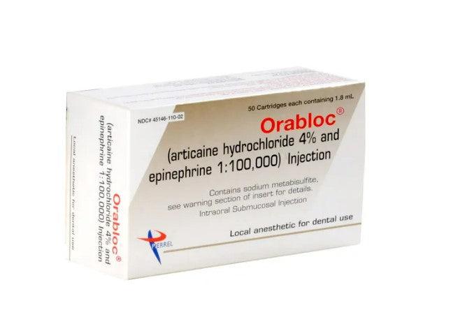 surgimac orabloc articaine hcl 4percent with epinephrine 1 100000 injection cartridges 1 8 ml 50pk 1 800x